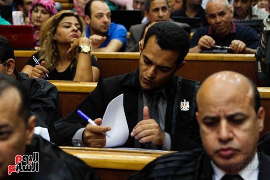 محاكمه مرسي فى قضية التخابر (17)