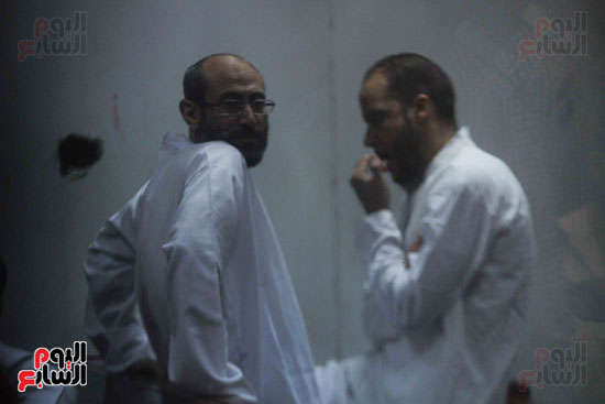محاكمه مرسي فى قضية التخابر (18)