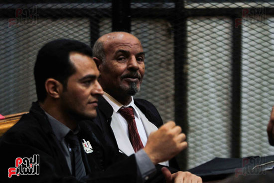محاكمه مرسي فى قضية التخابر (20)