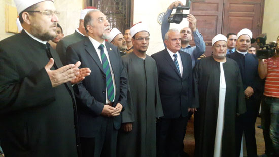 وزير الاوقاف يتفقد مسجد البدوى (2)