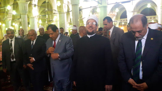وزير الاوقاف يتفقد مسجد البدوى (4)