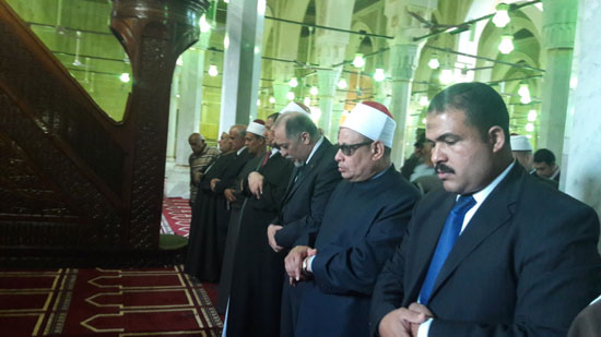 وزير الاوقاف يتفقد مسجد البدوى (5)