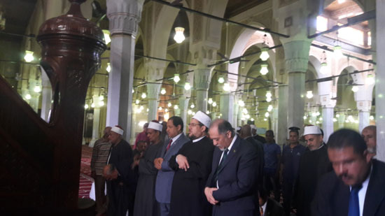 وزير الاوقاف يتفقد مسجد البدوى (6)