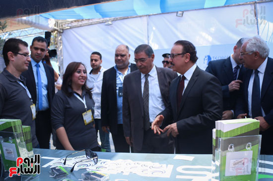 افتتاح معرض تكنولوجيا المعلومات بحضور وزير التصالات (1)