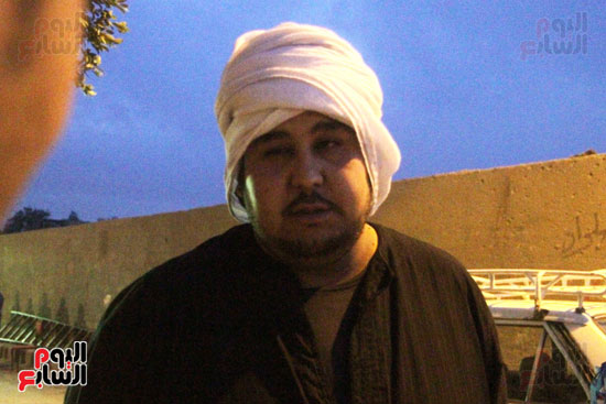 الحاج محمد شقيق صابر أبوناب أحد شهداء الشرطة بحلوان (2)