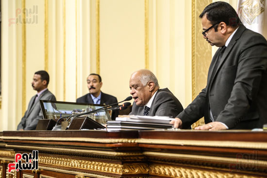 مجلس النواب البرلمان على عبد العال  (7)