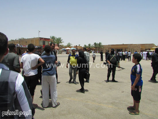  الشرطة تنتشر بمعبد الاقصر -اليوم السابع -6 -2015