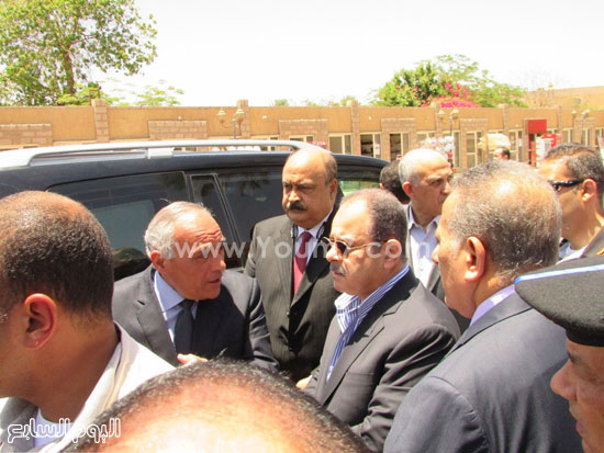  وزير الداخلية في معبد الكرنك  -اليوم السابع -6 -2015