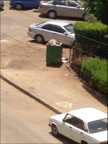 صورة توضح نظافة المكان قبل إلقاء القمامة -اليوم السابع -6 -2015