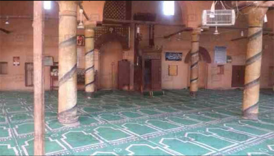 المسجد قبل تعرضه لحادث الحريق -اليوم السابع -6 -2015