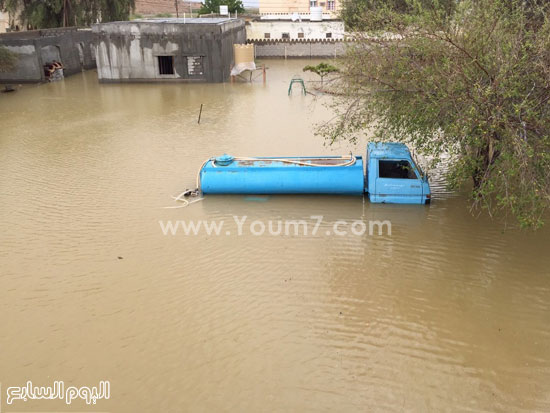 من تأثير مياه الامطار  -اليوم السابع -6 -2015
