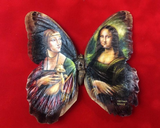 يرسم الموناليزا على أجنحة الفراشات  -اليوم السابع -6 -2015