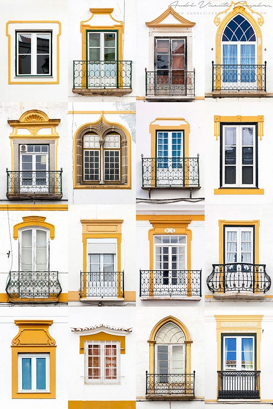 اللون الأصفر يميز نوافذ مدينة إيفورا -اليوم السابع -6 -2015