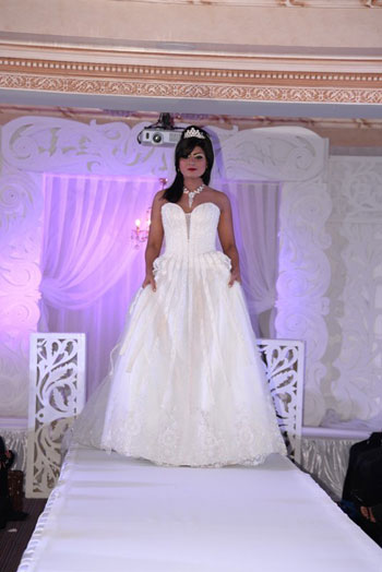 فستان زفاف موديل حديث -اليوم السابع -6 -2015