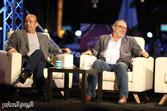 حجاج عبد العظيم والمخرج ياسر زايد -اليوم السابع -6 -2015