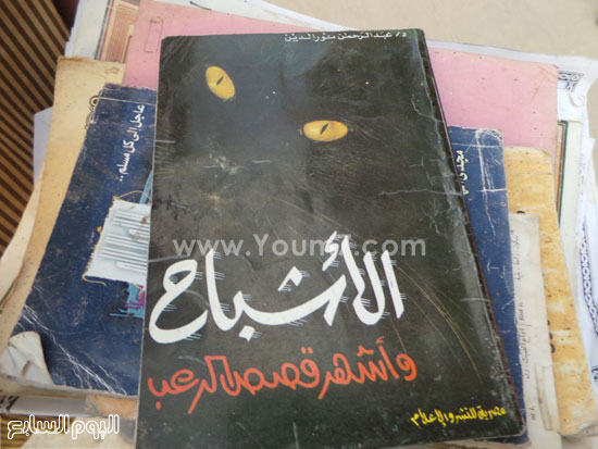 كتاب بعنوان الأشباح تم ضبطه فى مزرعة الإرهابى على أبو الخير -اليوم السابع -6 -2015