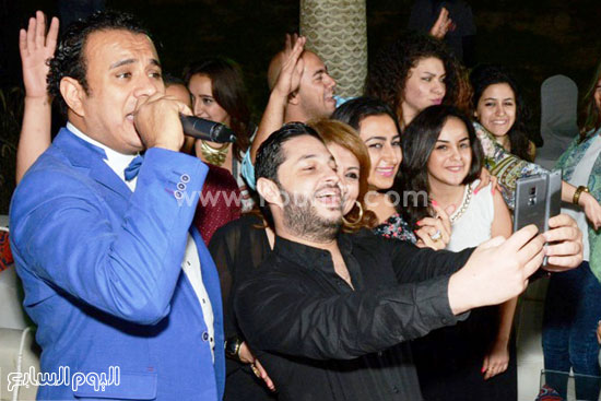 selfie مع الليثى  -اليوم السابع -6 -2015