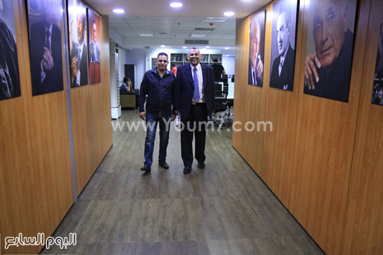 	رئيس الجمعية وعبد الفتاح عبد المنعم رئيس التحرير التنفيذى  -اليوم السابع -6 -2015