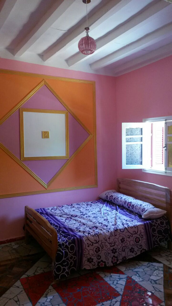 غرفة بمنزل ضمن مشروع إعادة إعمار قرية الصعايدة بسمسطا  -اليوم السابع -6 -2015