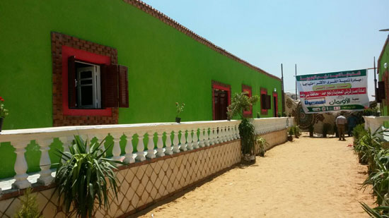 منزل ضمن مشروع إعادة إعمار قرية الصعايدة بسمسطا  -اليوم السابع -6 -2015