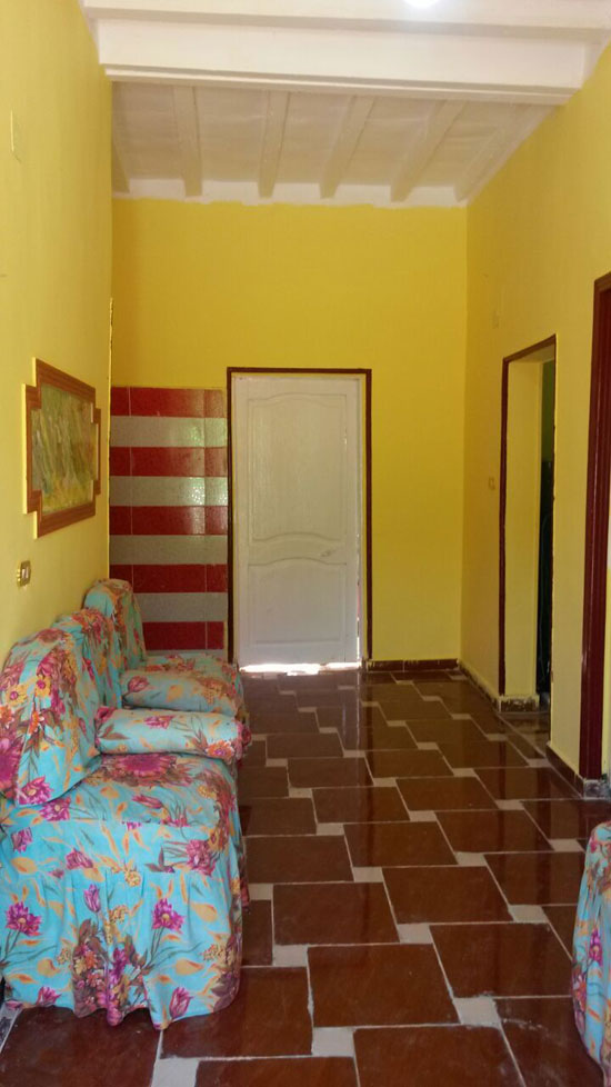  غرفة بمنزل ضمن مشروع إعادة إعمار قرية الصعايدة بسمسطا  -اليوم السابع -6 -2015