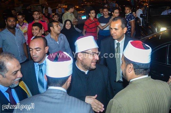  وصول وزير الأوقاف لملتقى الفكر الصوفى -اليوم السابع -6 -2015