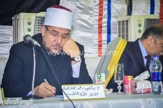  الدكتور محمد مختار جمعة وزير الأوقاف -اليوم السابع -6 -2015