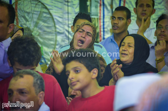 زغاريد أثناء مدح النبى  -اليوم السابع -6 -2015