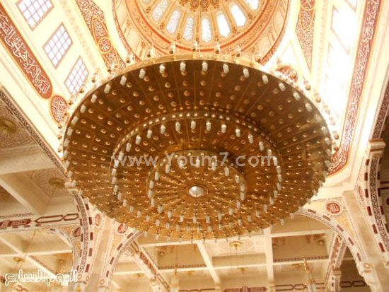 قبه المسجد من الداخل وفن العمارة الإسلامية -اليوم السابع -6 -2015