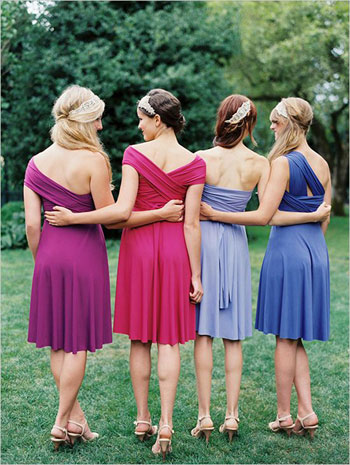 ألوان متنوعة لنفس الفستان -اليوم السابع -6 -2015