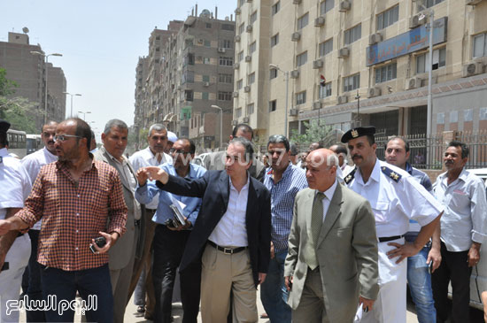 اعتصام العمال أمام المحافظة -اليوم السابع -6 -2015