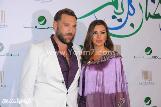 لاميتا فرنجية وزوجها رجل الأعمال اللبنانى فريدى مخرز -اليوم السابع -6 -2015