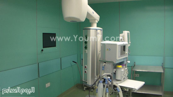 	أجهزة حديثة تضاف لغرف العمليات بمستشفى أسوان الجامعى -اليوم السابع -6 -2015
