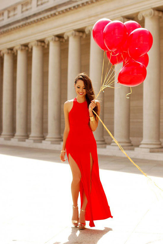 الأحمر فستان السندريلا  -اليوم السابع -6 -2015