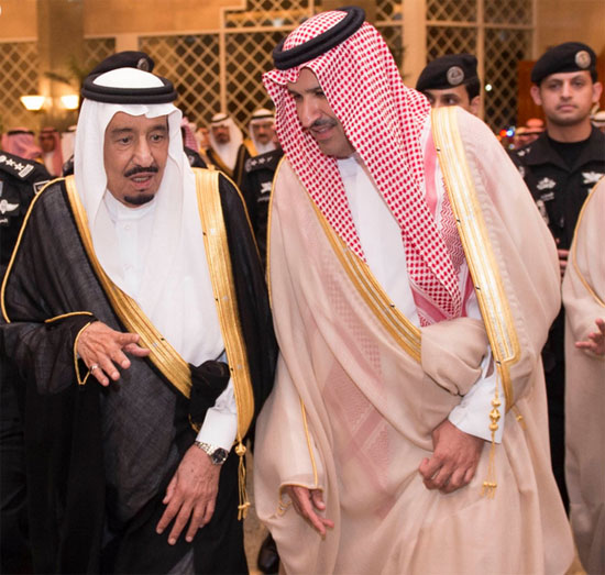 	استقبال الملك سلمان -اليوم السابع -6 -2015