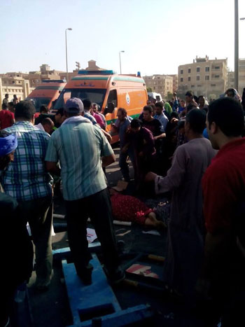 الحادث اسفر عن مصرع 5 اشخاص واصابة 20 اخريين  -اليوم السابع -6 -2015