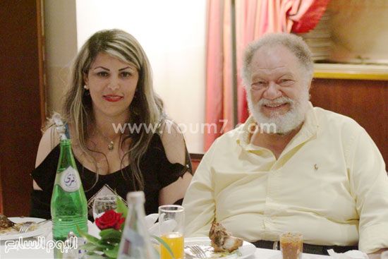 الزميل جمال عبد الناصر مع رابحة أشيت دينو المهرجان  -اليوم السابع -6 -2015