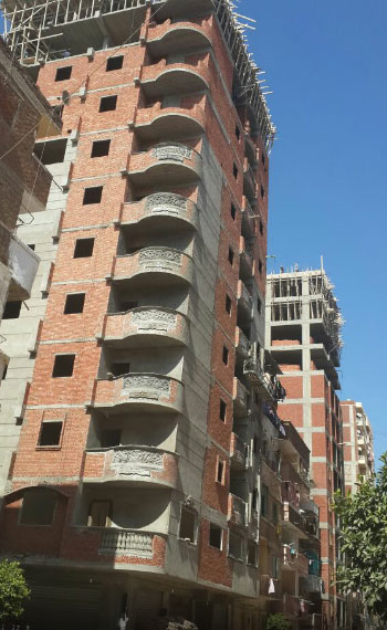الإسكندرية تتحول إلى شوارع عشوائية نتيجة البناء دون الالتزام بقوانين البناء -اليوم السابع -6 -2015