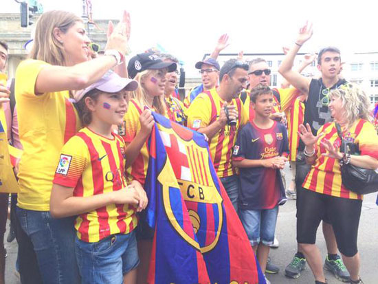 جماهير برشلونة -اليوم السابع -6 -2015