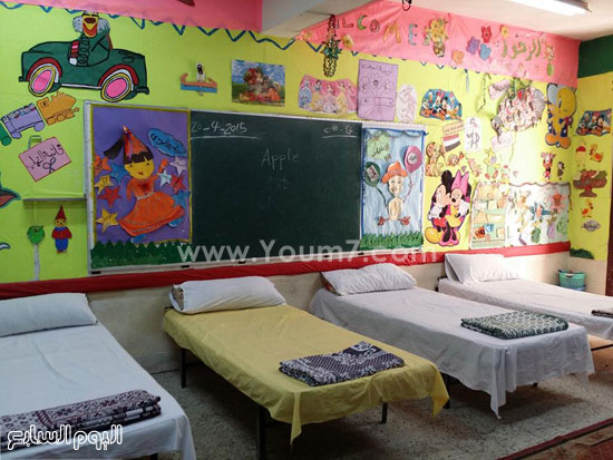 إحدى الاستراحات التى تسكين الملاحظين بها -اليوم السابع -6 -2015 إحدى الاستراحات التى تسكين الملاحظين بها -اليوم السابع -6 -2015