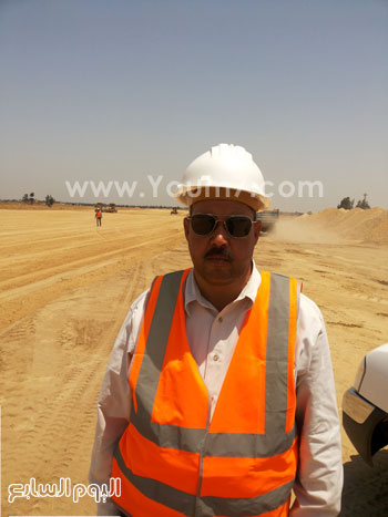 أحد العمال فى المشروع -اليوم السابع -6 -2015 أحد العمال فى المشروع -اليوم السابع -6 -2015