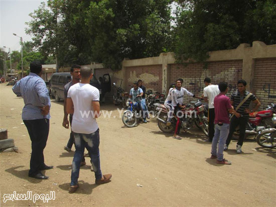  الطلاب يخرجون من المدارس عقب الإمتحانات -اليوم السابع -6 -2015