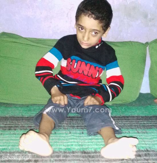 الطفل احمد محمد سليمان  -اليوم السابع -6 -2015