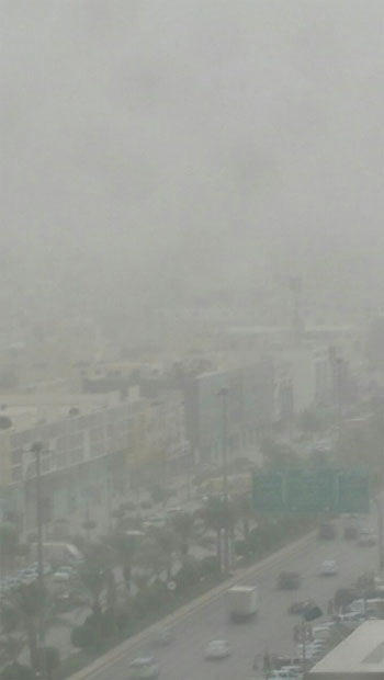 صورة للعاصفة الترابية -اليوم السابع -6 -2015