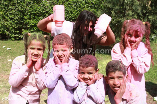 	الأطفال المشاركون فى الفيديو للصم والبكم -اليوم السابع -6 -2015