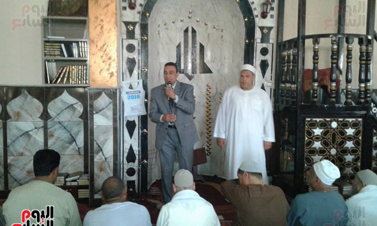 رئيس مدينة فوه يتابع مشروع ويفتتح مسجد أبو دراز الكبير (3)