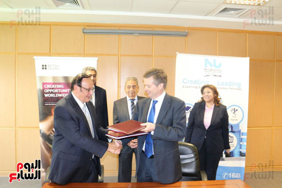 جامعة النيل توقع بروتوكول تعاون مع المجلس الثقافى البريطانى (5)