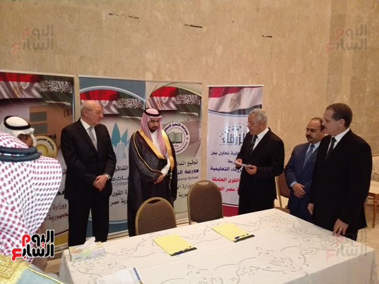 محمد سعفان اتفاق تعاون لتوفير الكوادر المصرية للعمل بكليات بريدة بالسعودية (3)