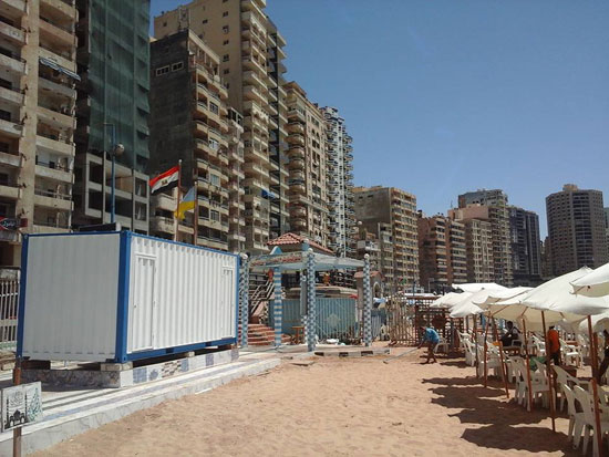  تطوير حمامات شواطئ الإسكندرية (1)