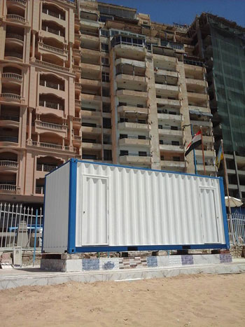  تطوير حمامات شواطئ الإسكندرية (2)